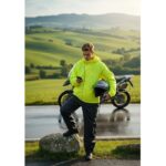 Nepremokavá bunda + nohavice + rukavice SIDI Tempora Fluo Yellow/Black – Obrázok 2