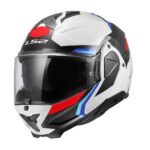 Prilba LS2 FF910 Advant II Triple White/Blue/Red