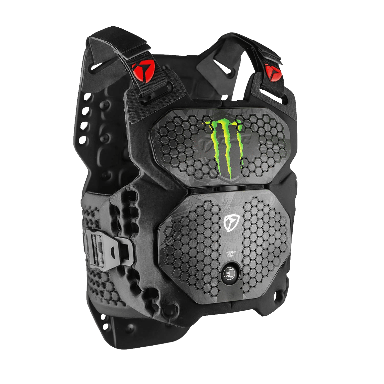 RXR R-PRO 2 MONSTER Chránič hrude RXR R-Pro 2 Monster Energy (EN 1621-3 + 1621-2) – Obrázok 1