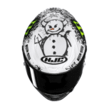 Prilba HJC RPHA1 V2 CARBON SNOW DIABLO MC10SF – Obrázok 3