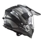 Prilba LS2 MX701 Explorer Atlantis Matt Titanium – Obrázok 2