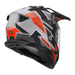 Prilba LS2 MX702 Pioneer II Block Grey/Red – Obrázok 2