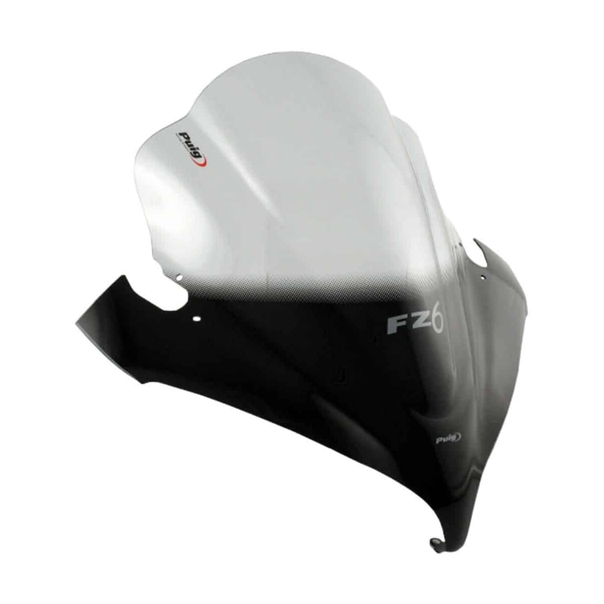 plexi PUIG 1646H Yamaha Plexi štít PUIG Racing 1646H Smoke Yamaha 600 FZ6 Fazer (04-09) - dymový – Obrázok 1