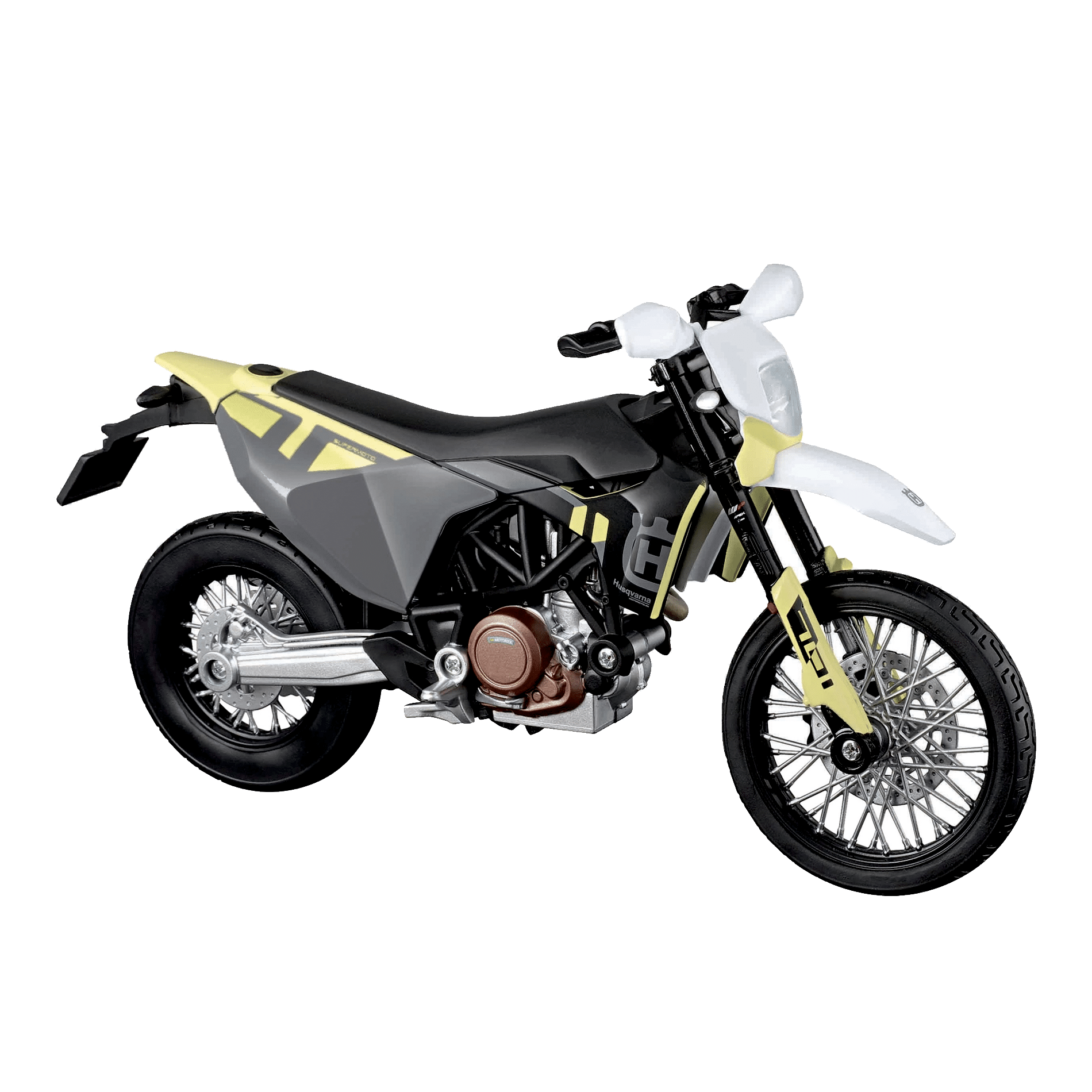 HUSQVARNA 701 SUPERMOTO Model motocykla Husqvana 701 Supermoto 1:18 – Obrázok 1