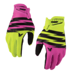 Rukavice Thor Launchmode Shockie Fluo Yellow/Pink - detské