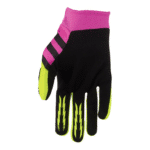 Rukavice Thor Launchmode Shockie Fluo Yellow/Pink - detské – Obrázok 2